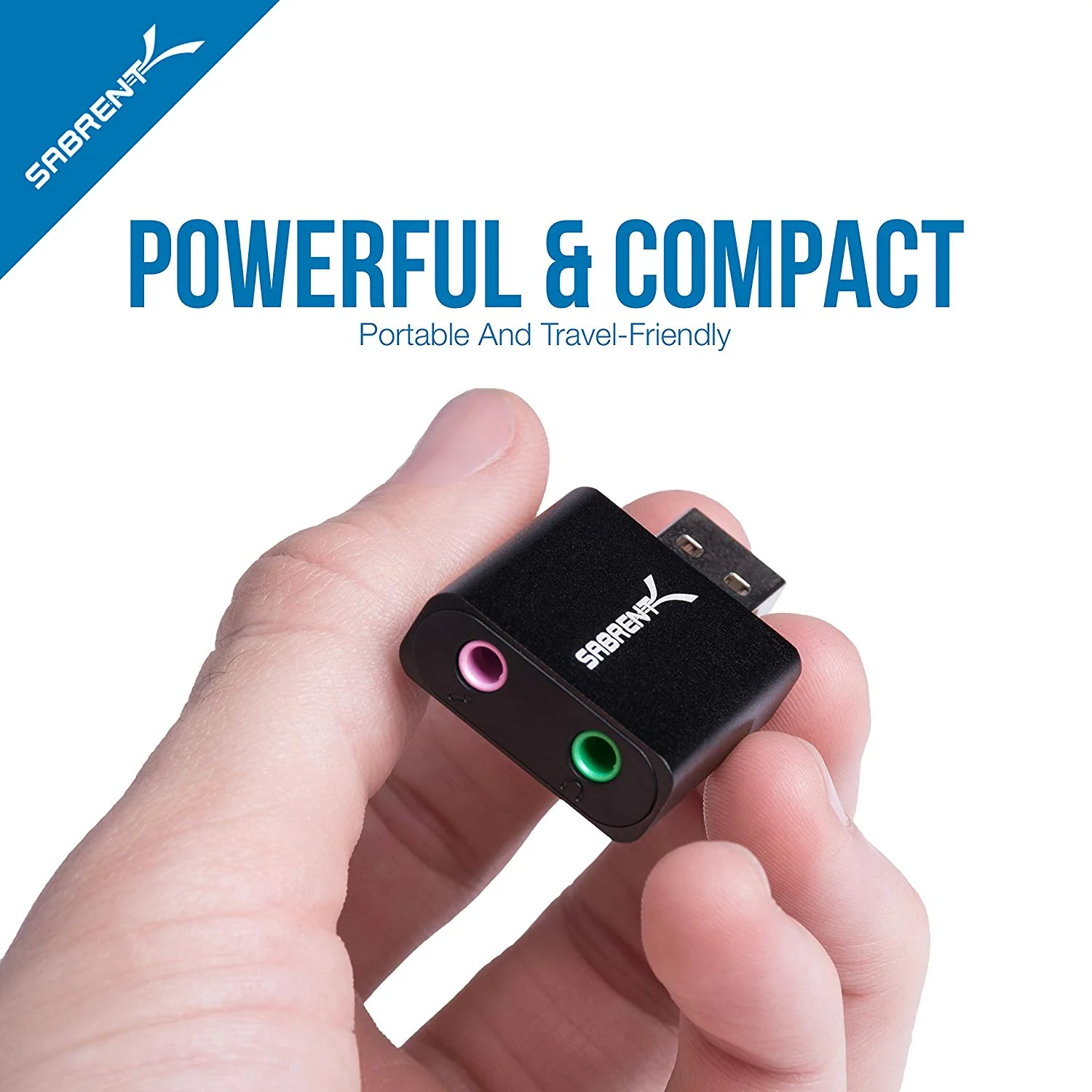 USB Aluminum External Stereo Sound Adapter - Image 6