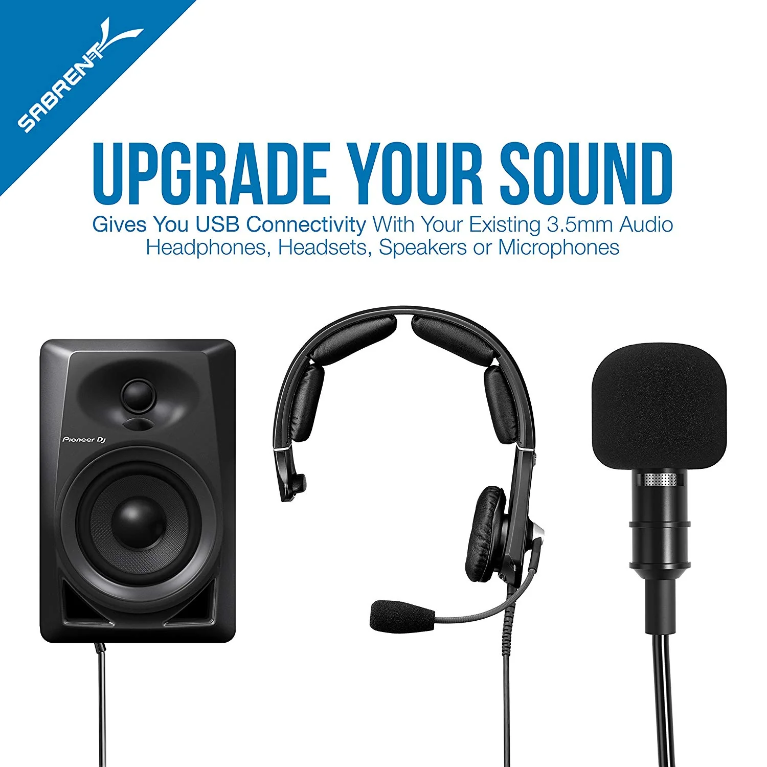 USB External Stereo 3D Sound Adapter | Black - Image 8