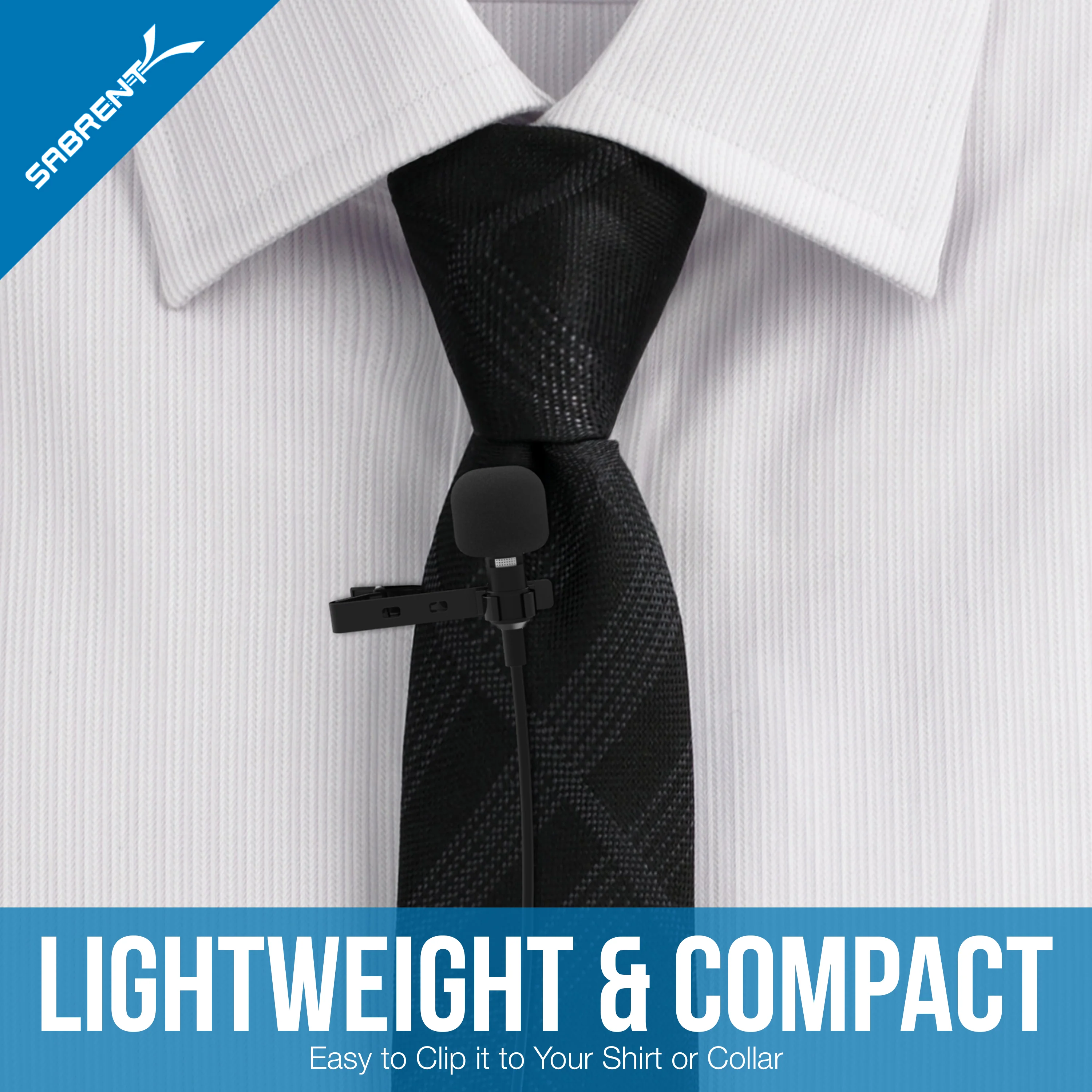 Lavalier / Lapel Clip-on Omnidirectional Condenser Microphone - Image 6