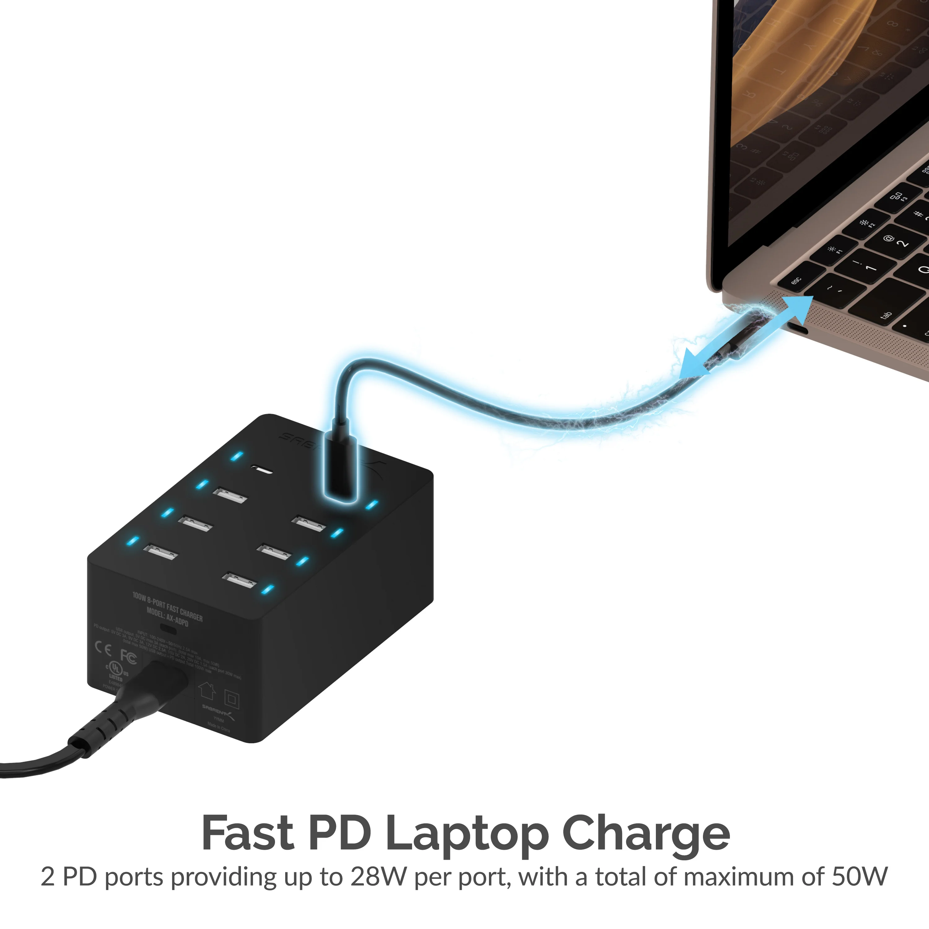 8-Port USB Rapid Charger - Image 5