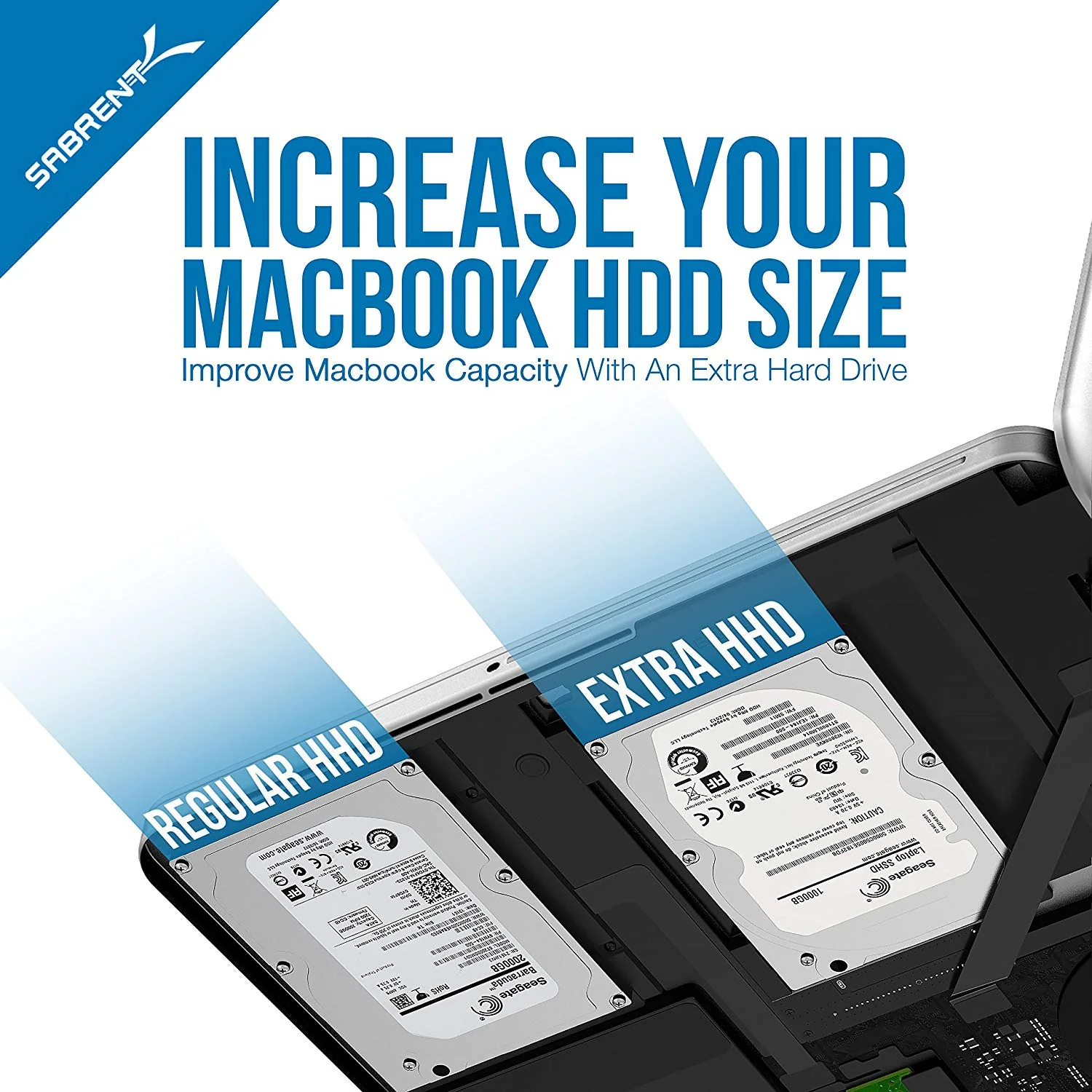 Data Doubler Optical Bay to Hard Drive/SSD Caddy Tray Adapter - Image 3
