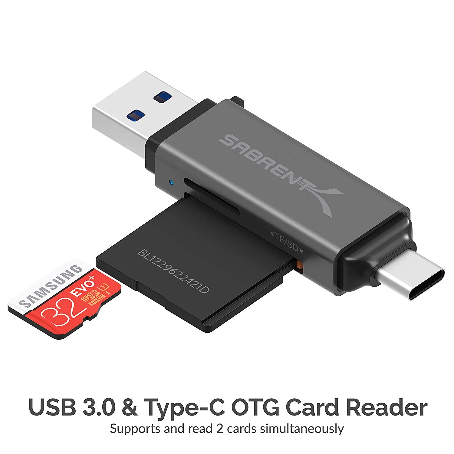 USB 3.0 and USB Type-C OTG Card Reader - Image 2