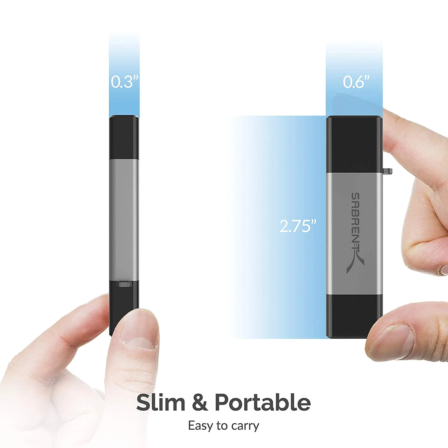 USB 3.0 and USB Type-C OTG Card Reader - Image 5
