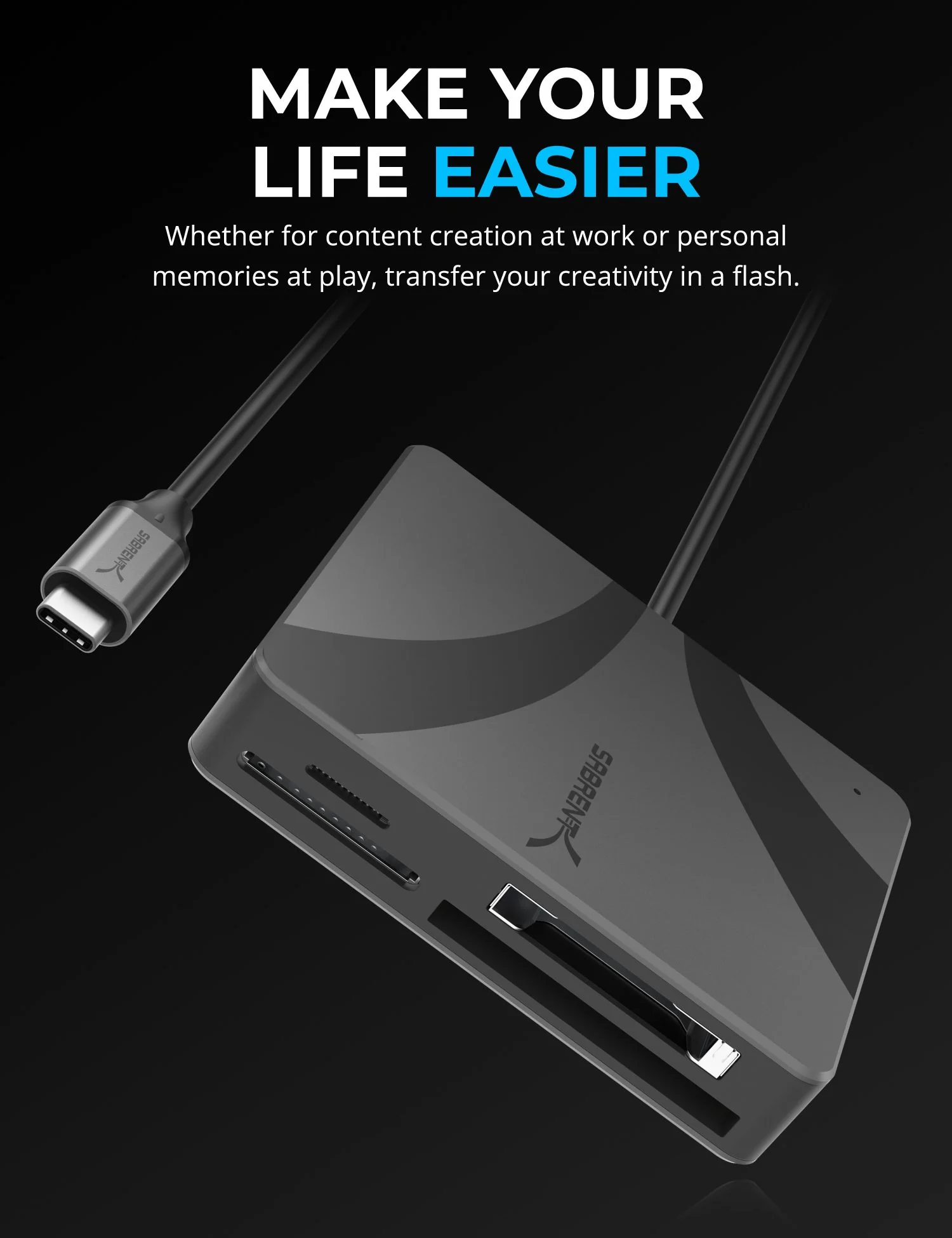 USB-C Multi-Card Reader - Image 2