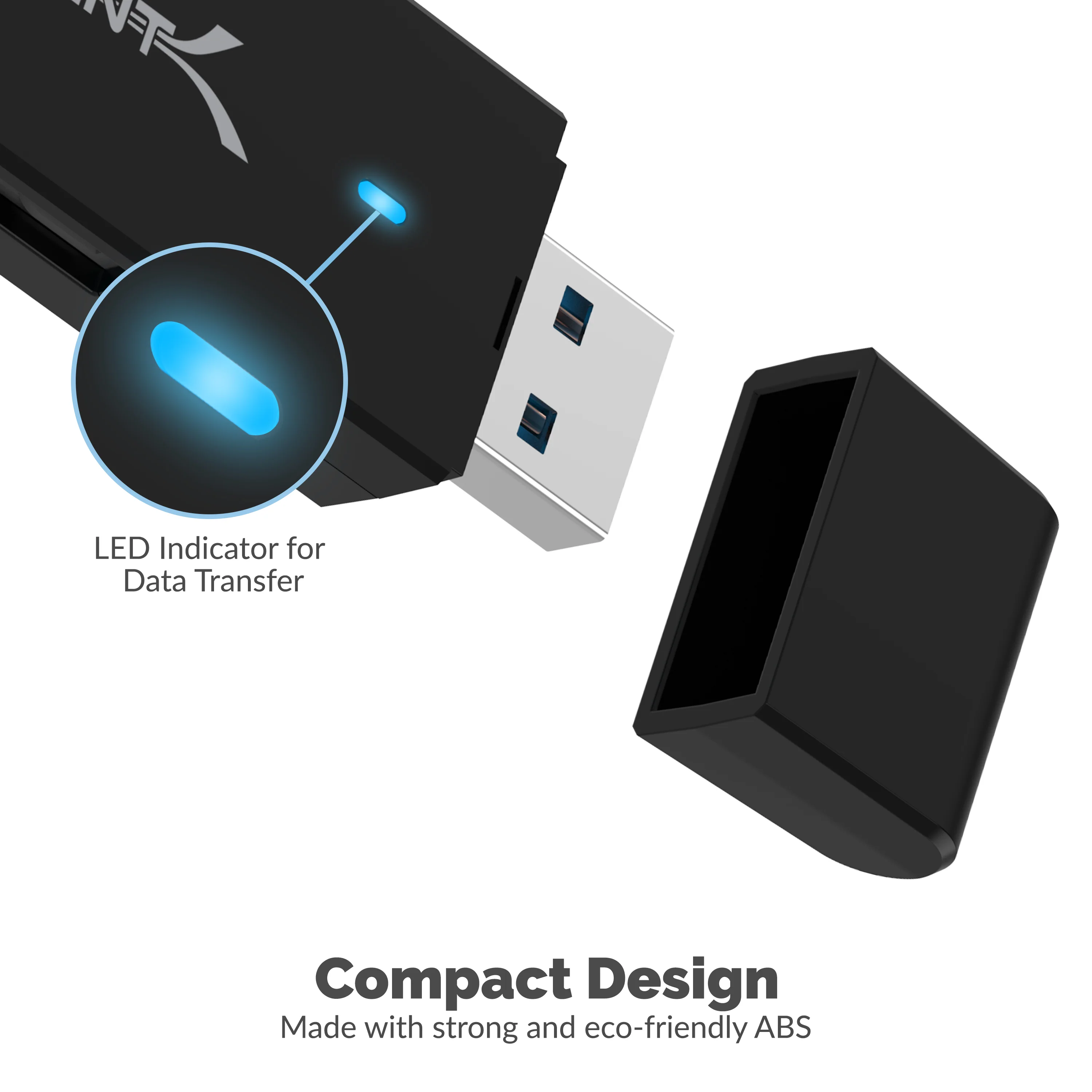 USB 3.0 Micro SD and SD Card Reader - Image 7