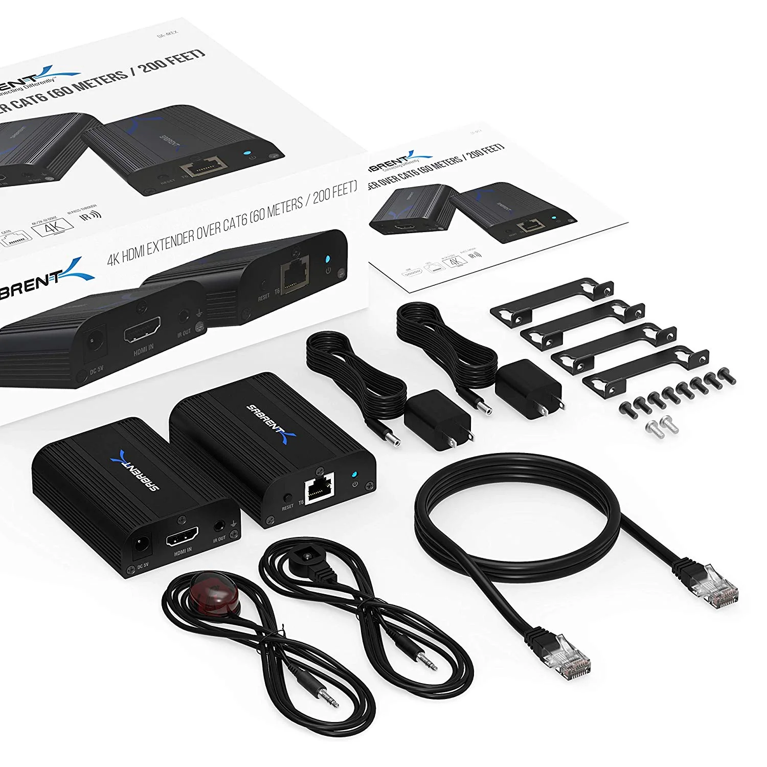 4K HDMI Extender Over CAT6 (60 Meters / 200 ft) - Image 7