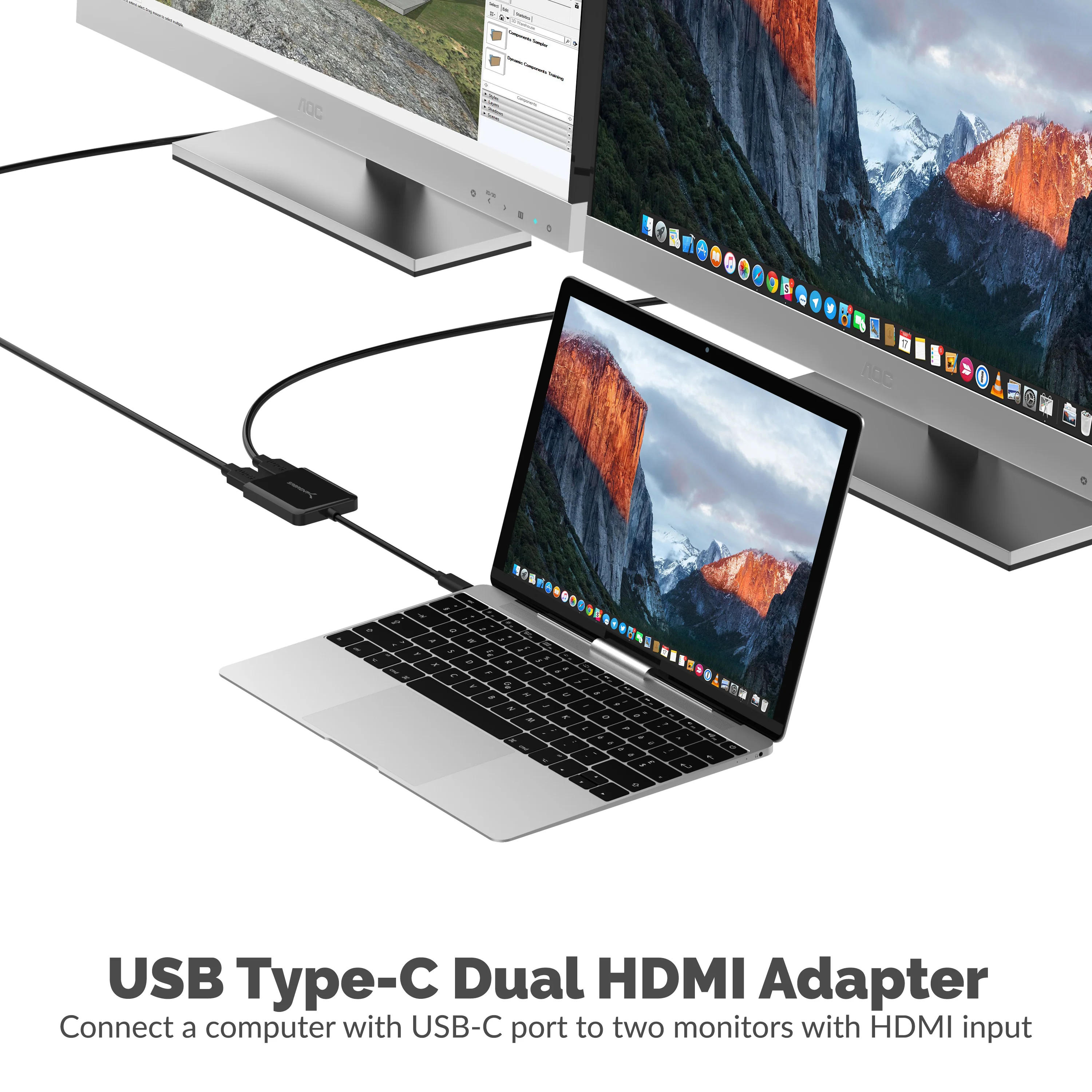 USB Type-C Dual HDMI Adapter - Image 3