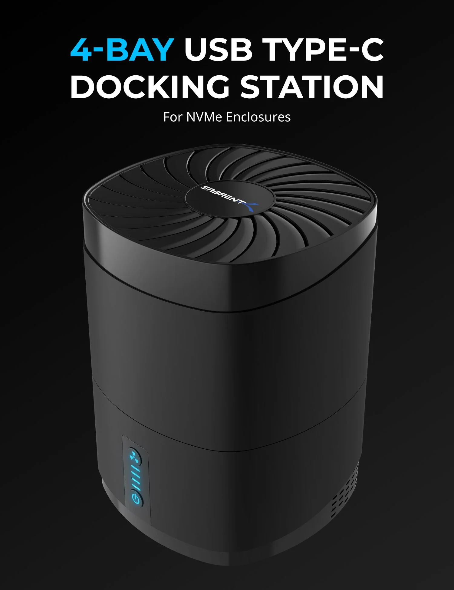4-Bay USB Type-C Docking Station - Image 2