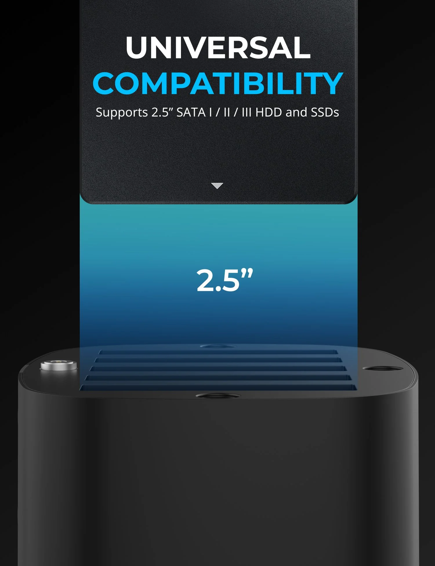 5-Bay USB 3 Raid Docking Station - Image 4