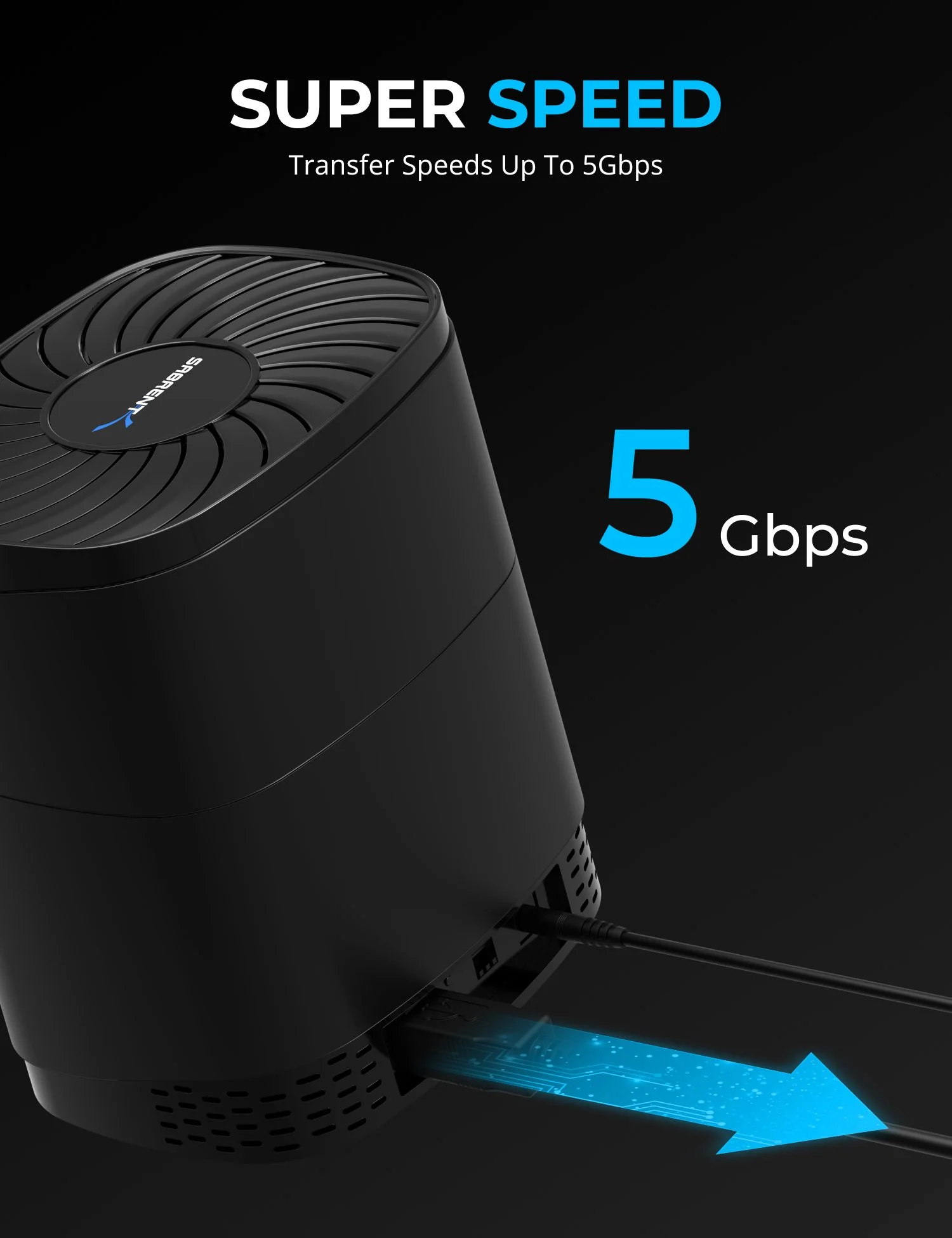 5-Bay USB 3 Raid Docking Station - Image 6