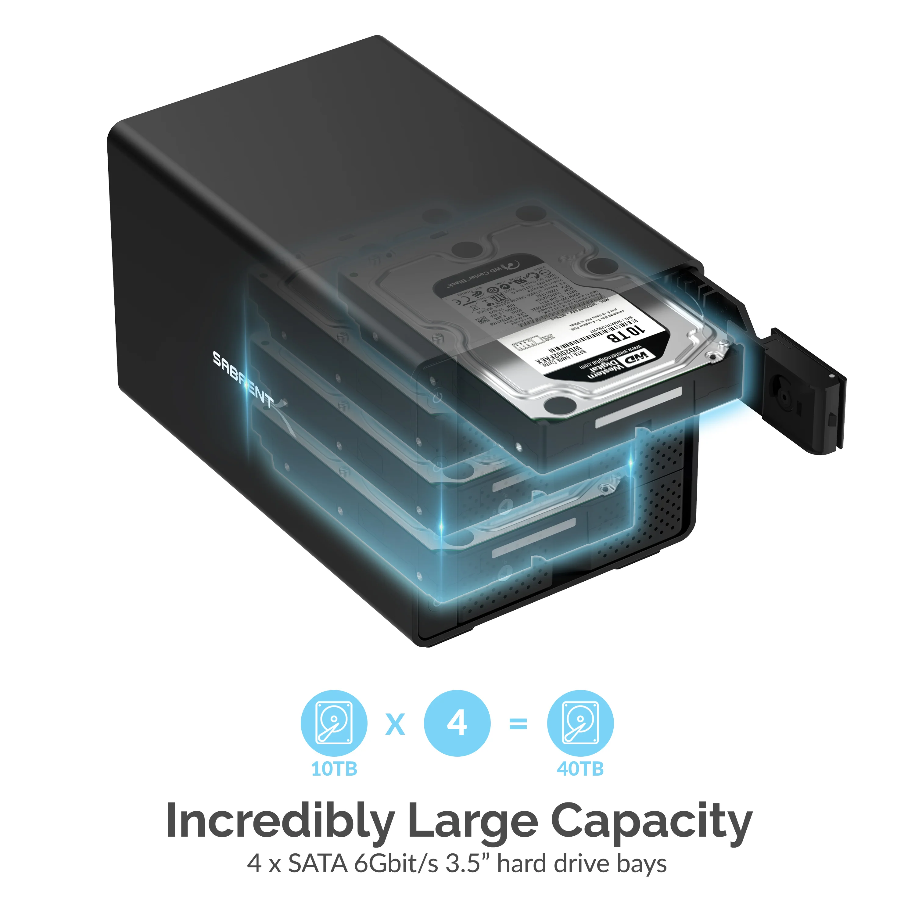 USB 3.2 3.5" SATA Hard Drive Tray-Less Docking Station - Image 5