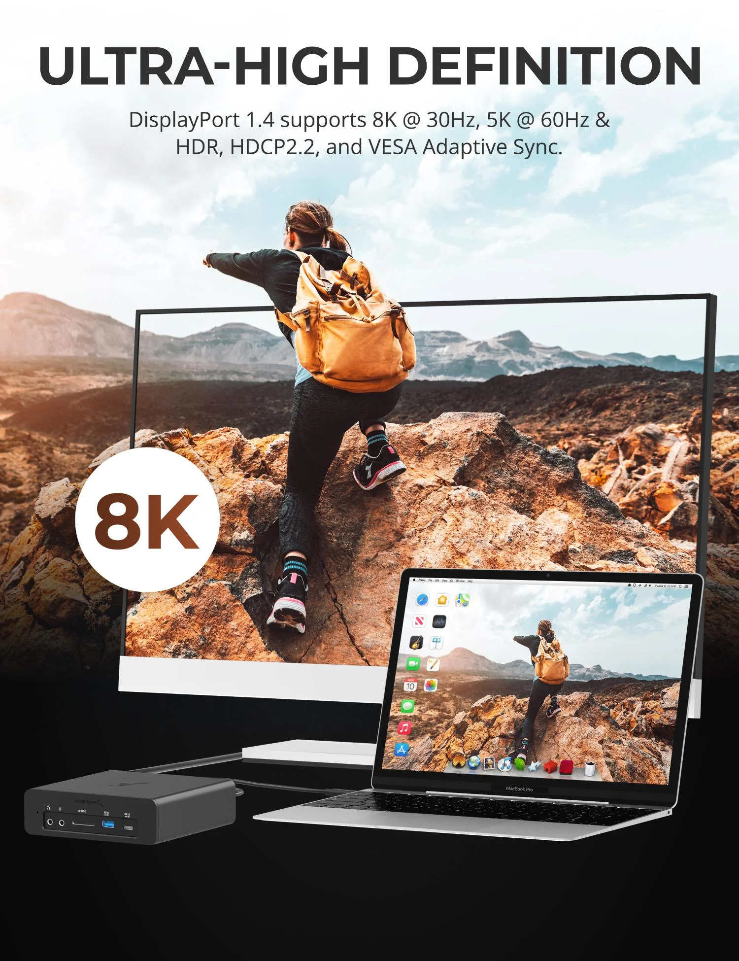 Thunderbolt 3 NVMe SSD Docking Station - Image 4