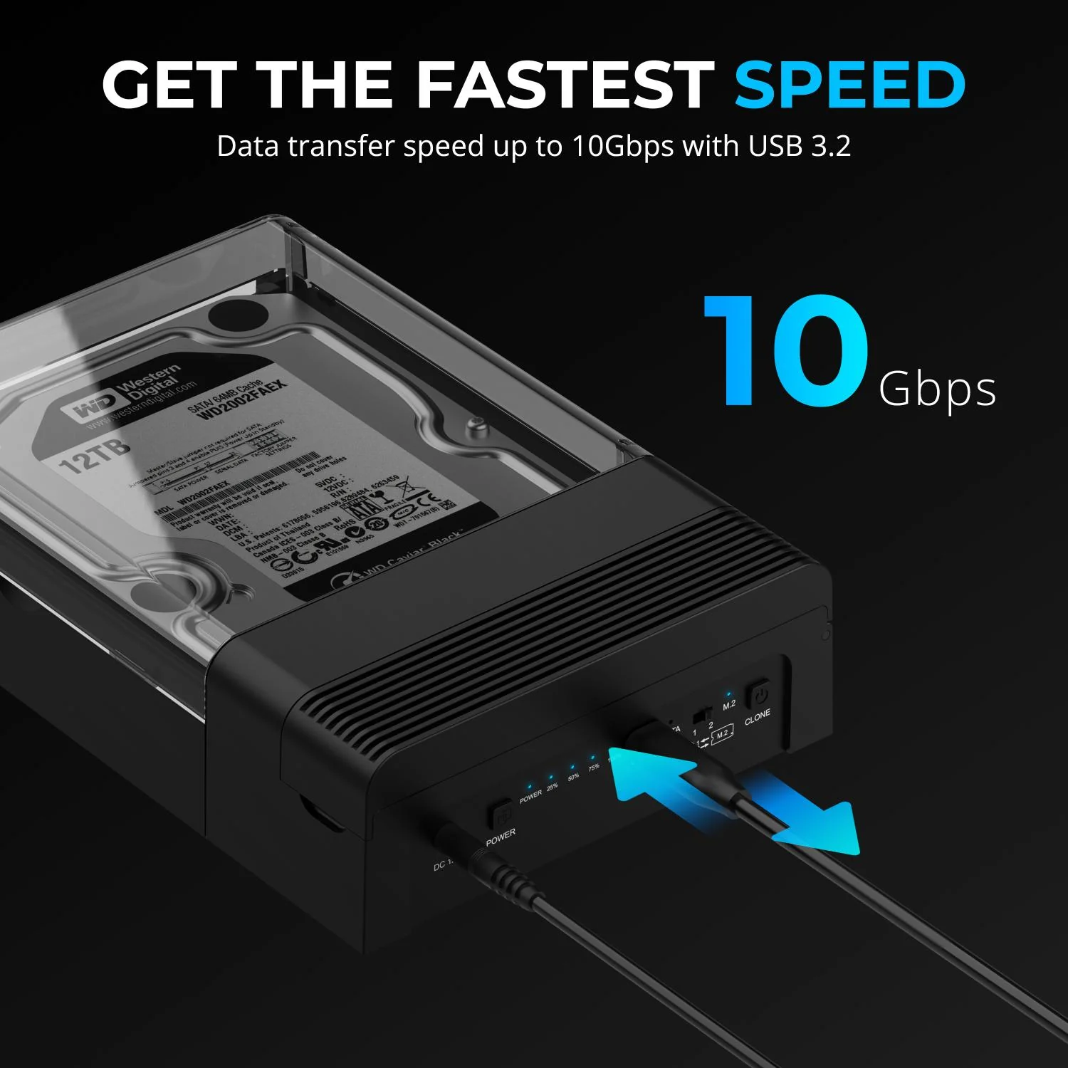 USB Type C Lay Flat Docking Station - Image 5