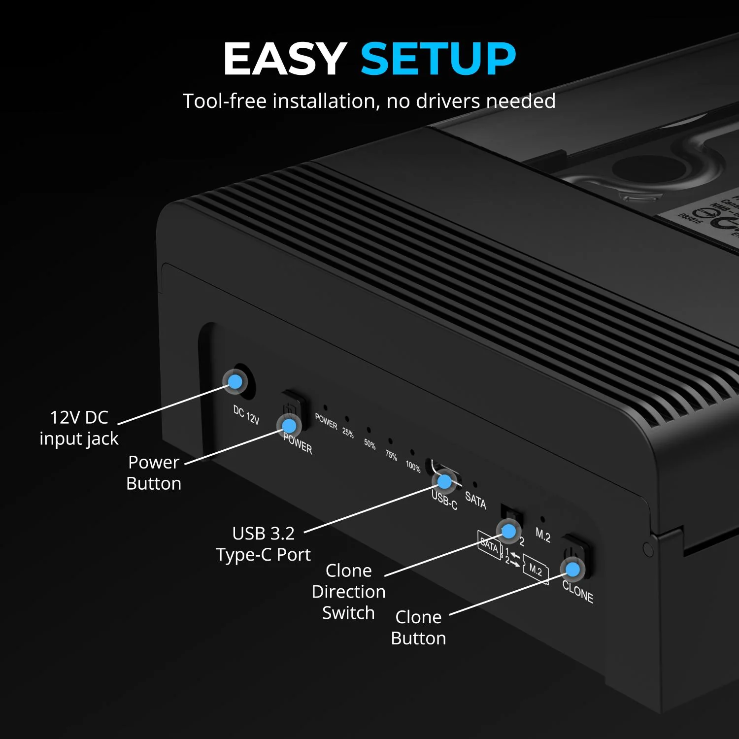 USB Type C Lay Flat Docking Station - Image 6