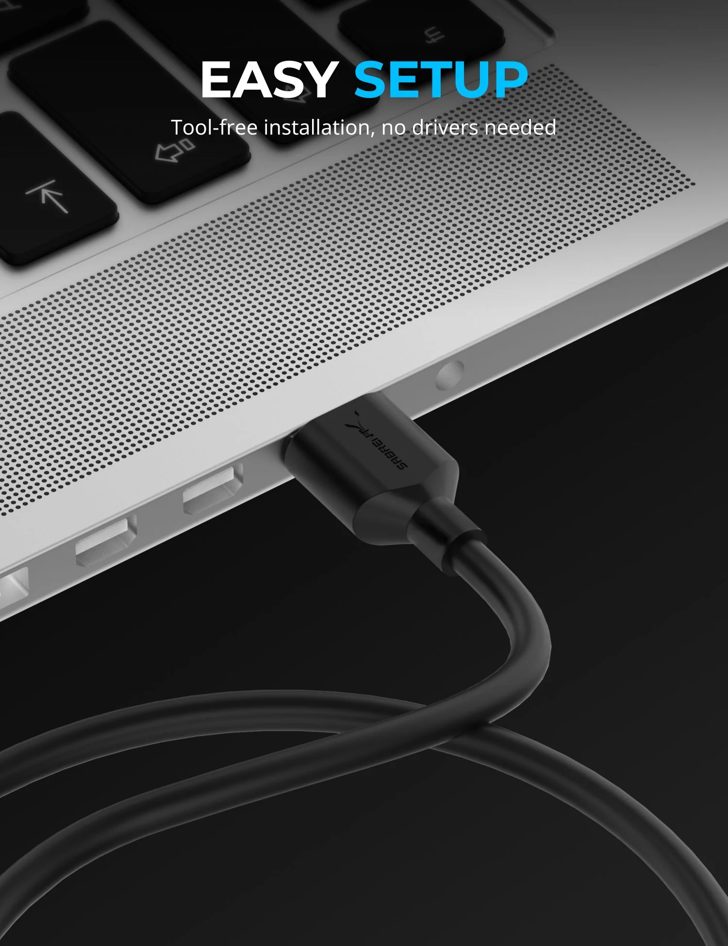 10Gbps USB 3.2 Type-A to SATA/U.2 SSD Adapter Cable - Image 5
