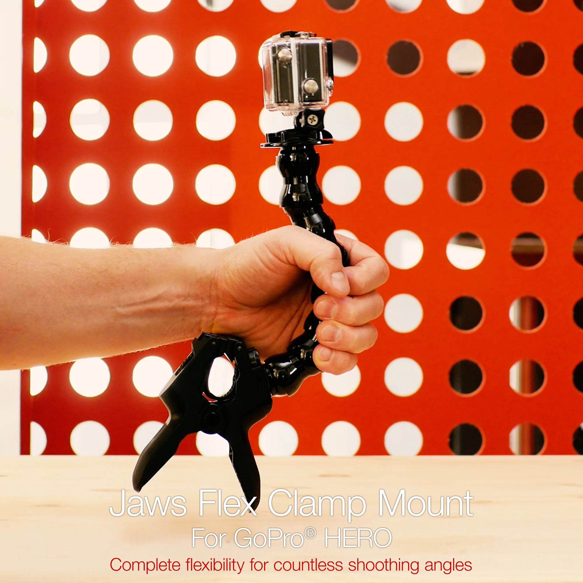 Adjustable Jaws Flex Clamp Mount for GoPro Cameras - Image 3