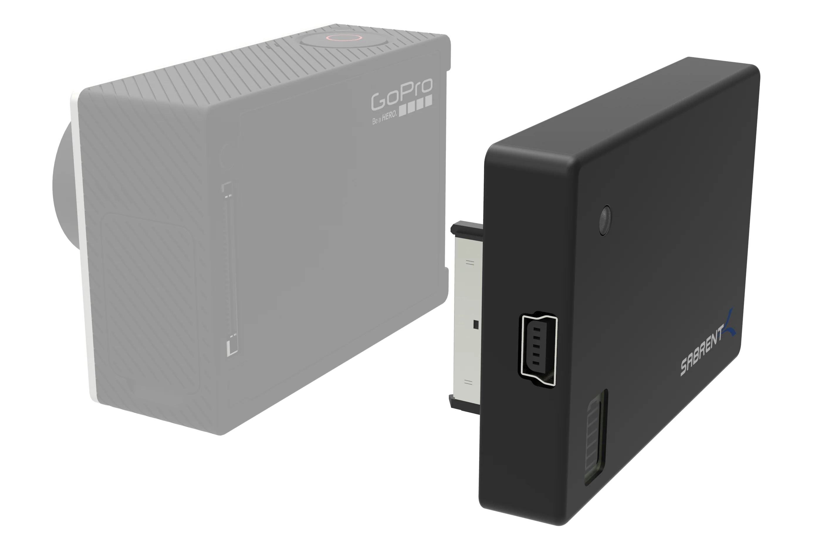 Extended Battery Pack for GoPro HERO4, HERO3+, HERO3 [with Backdoor Housings for HERO4 only] - Image 2
