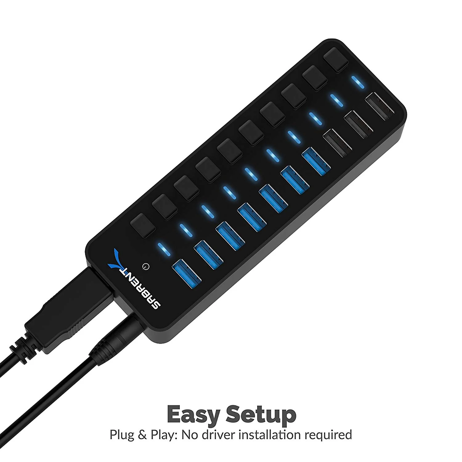 USB 3.0 Hub With Power Switches - Image 3