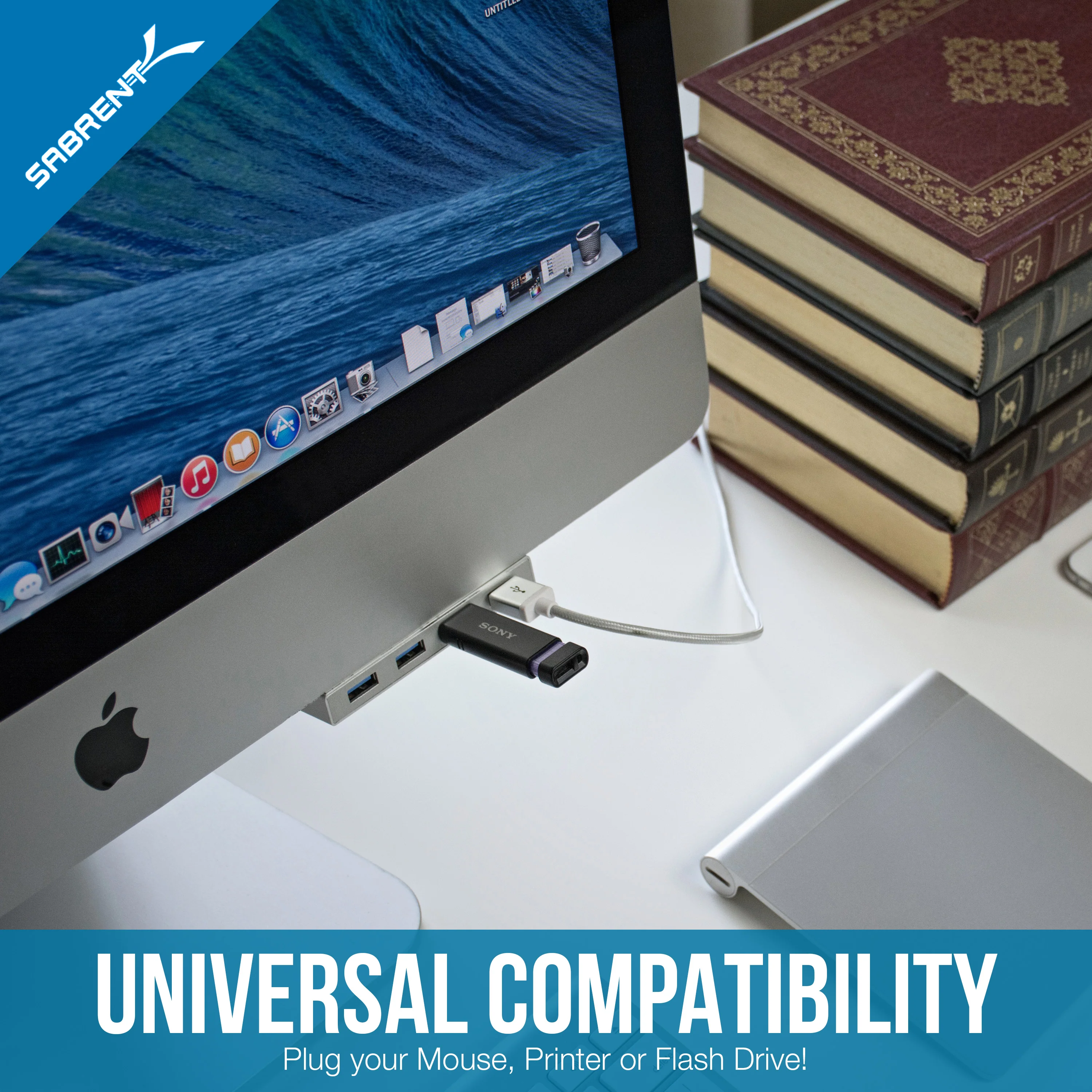 4-Port USB 3.0 Hub For iMac - Image 8