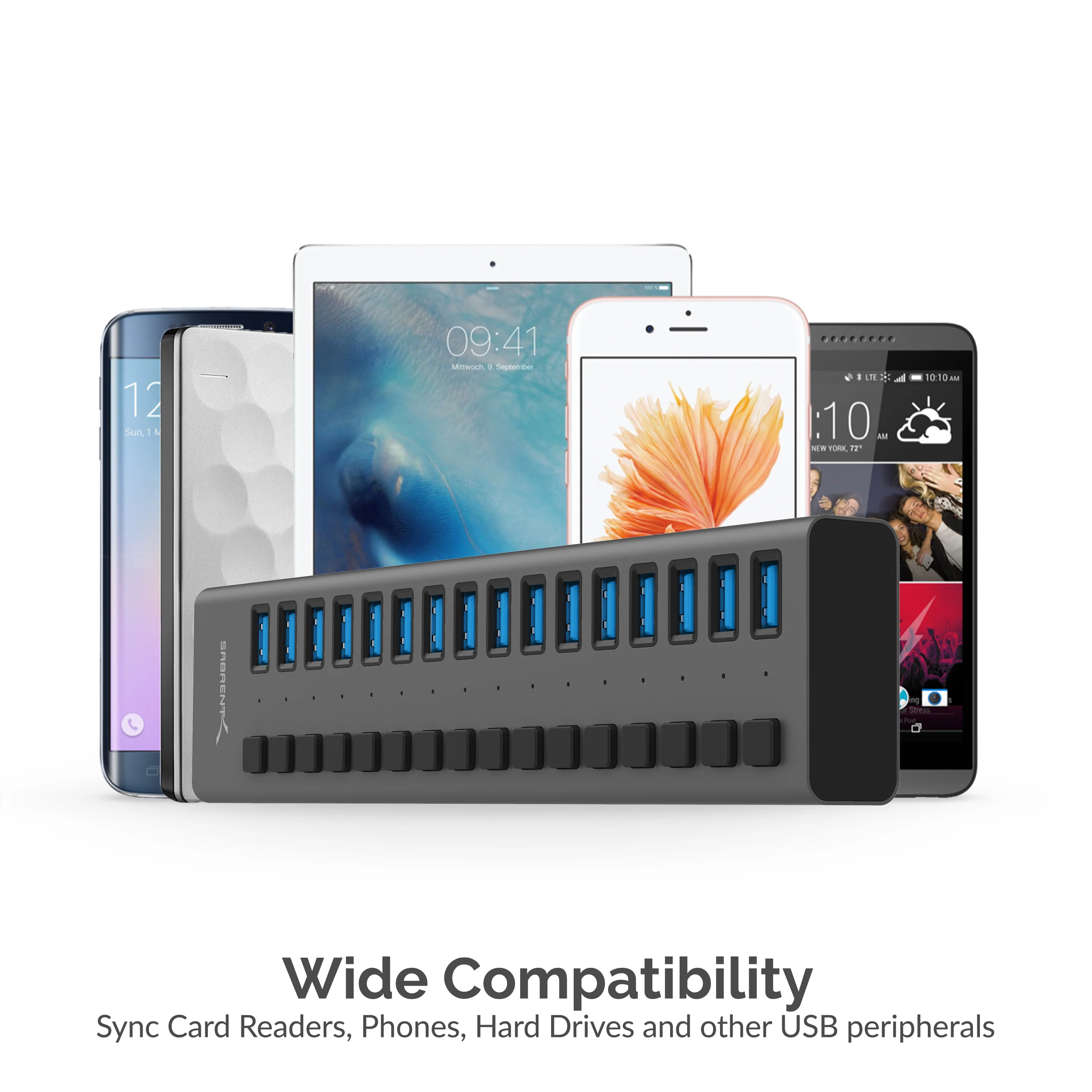 16-Port USB 3.0 Hub and Charger - Image 5