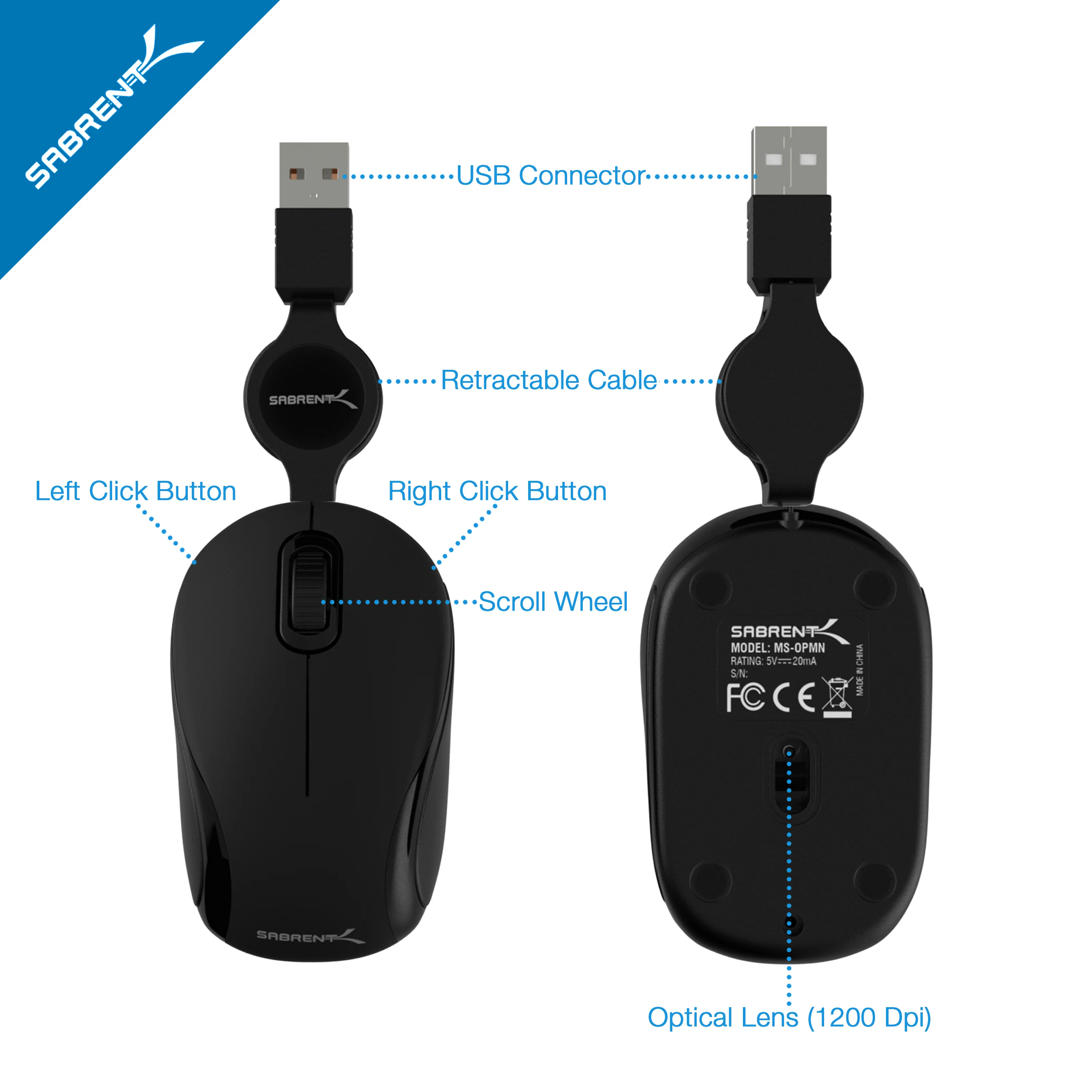 Mini USB Optical Mouse - Image 10