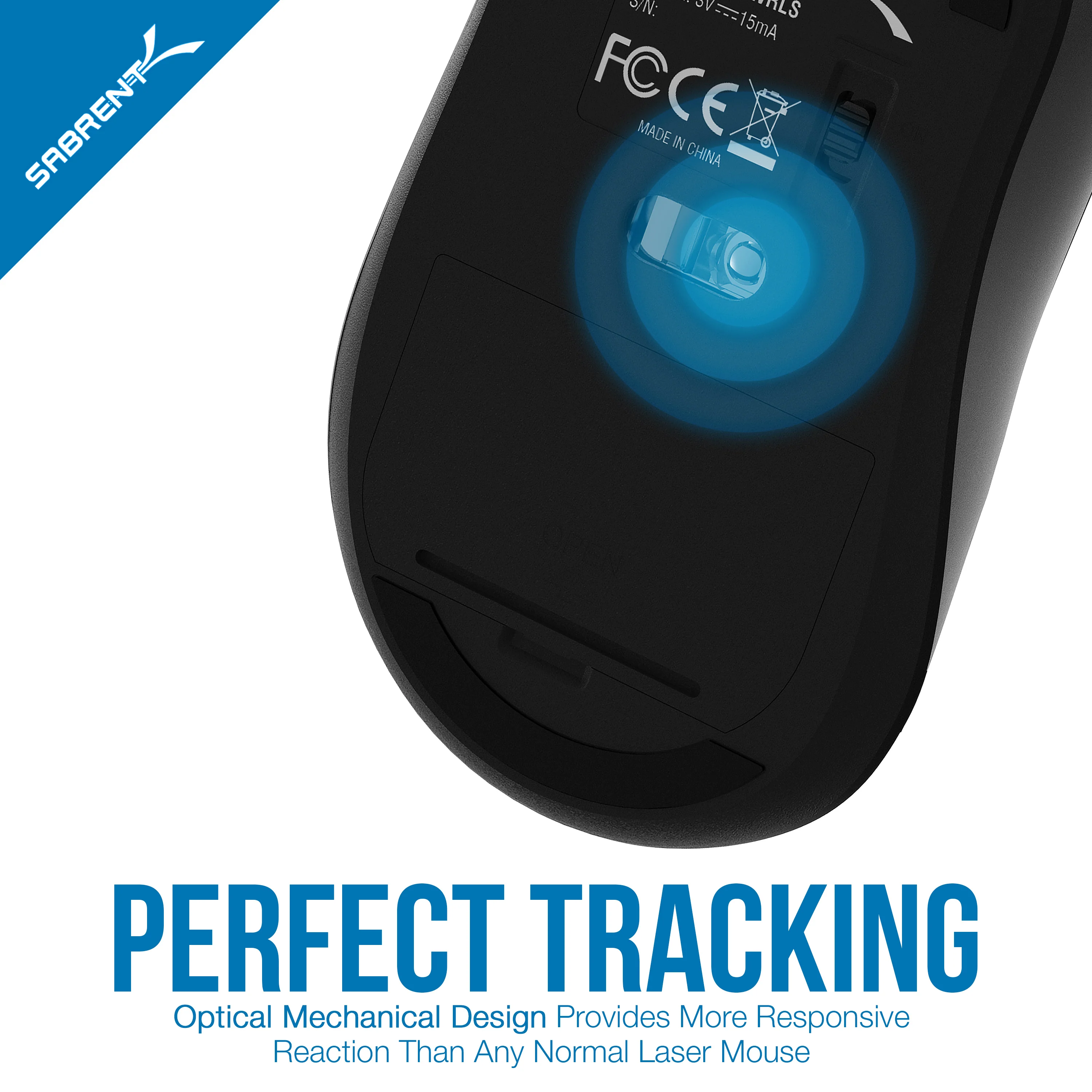 3-Button 2.4GHz Wireless Mouse with Nano Receiver - Image 4