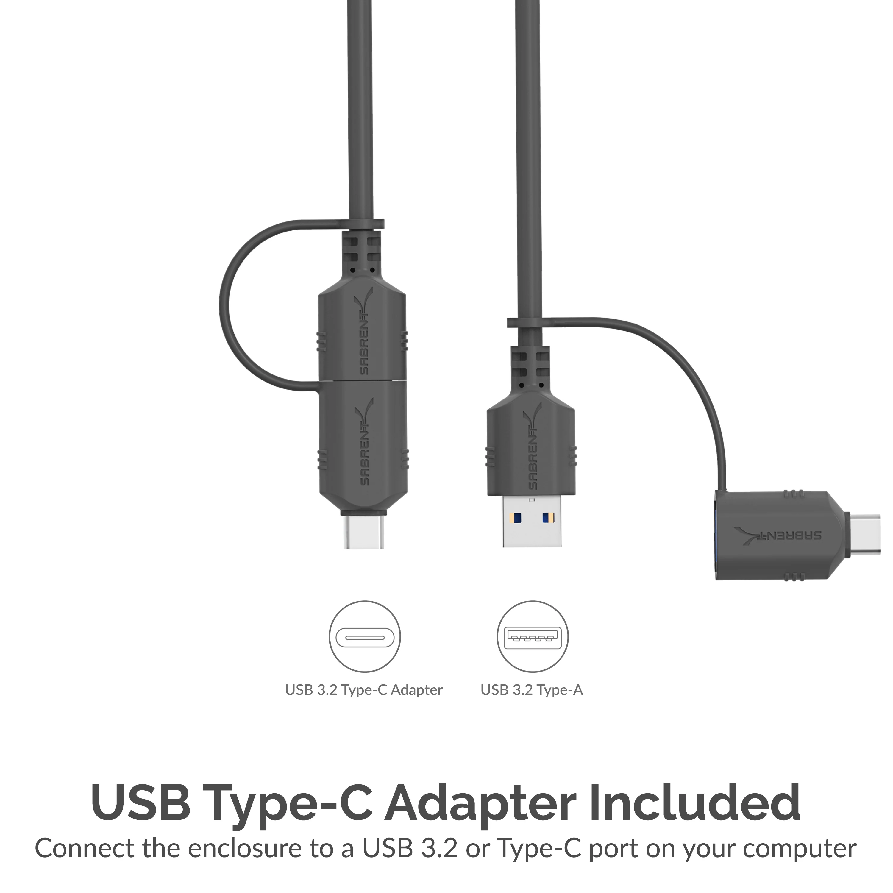 Sabrent Rocket Pro 1TB USB 3.2 External Aluminum SSD (SB-1TB-PRO) - Image 7