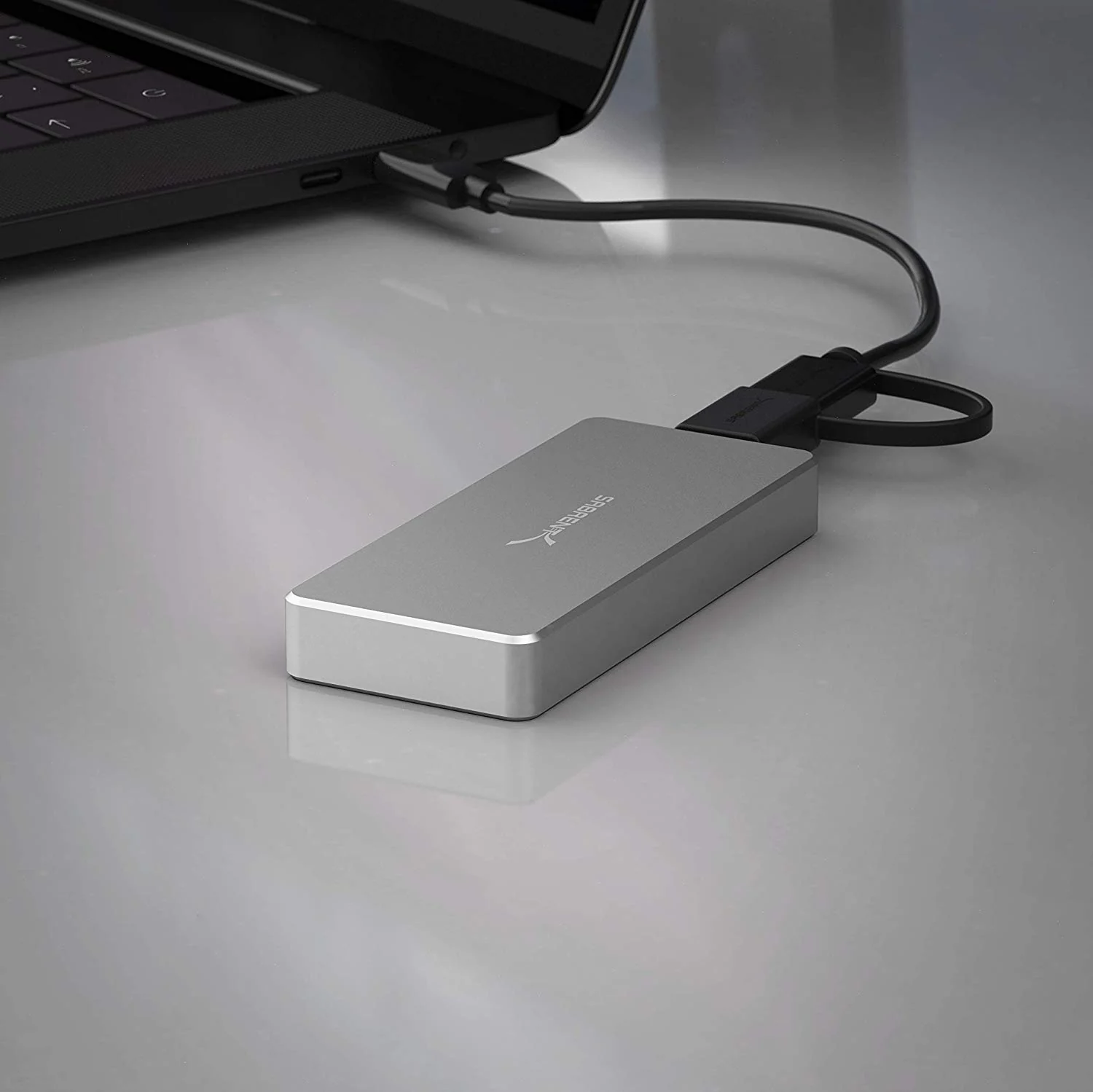 Sabrent Rocket Pro 256GB NVMe USB 3.1 External Aluminum SSD (SB-256-NVME) - Image 8