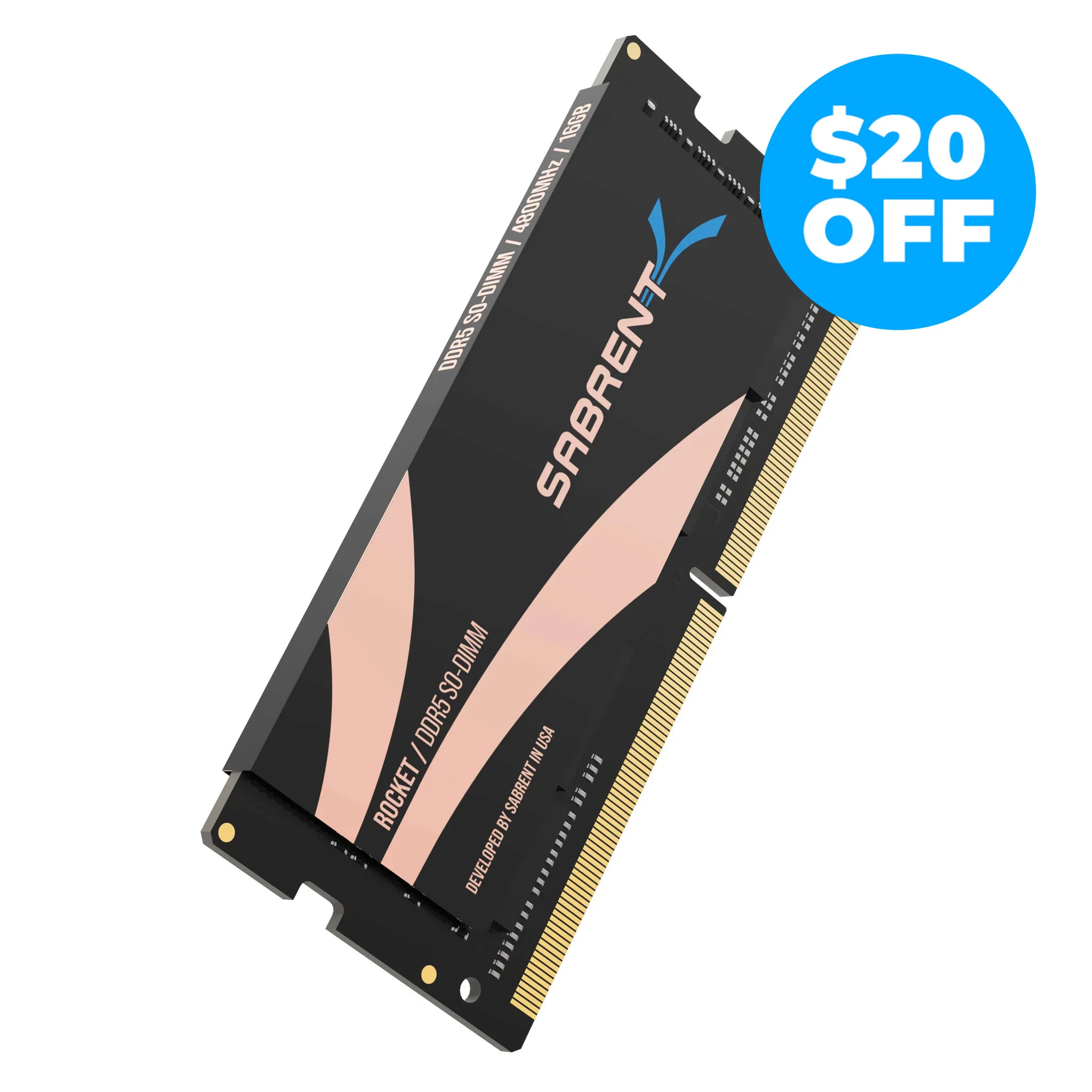 Rocket DDR5 16GB SO-DIMM 4800MHz Memory Module