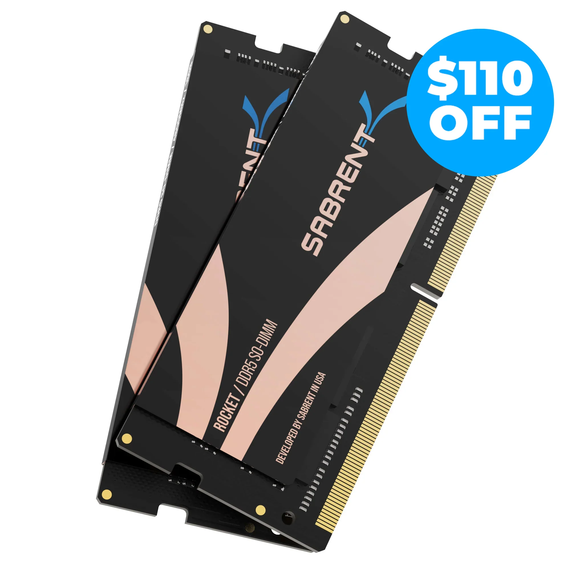Rocket DDR5 64GB SO-DIMM 4800MHz Memory Kit (2x32GB)