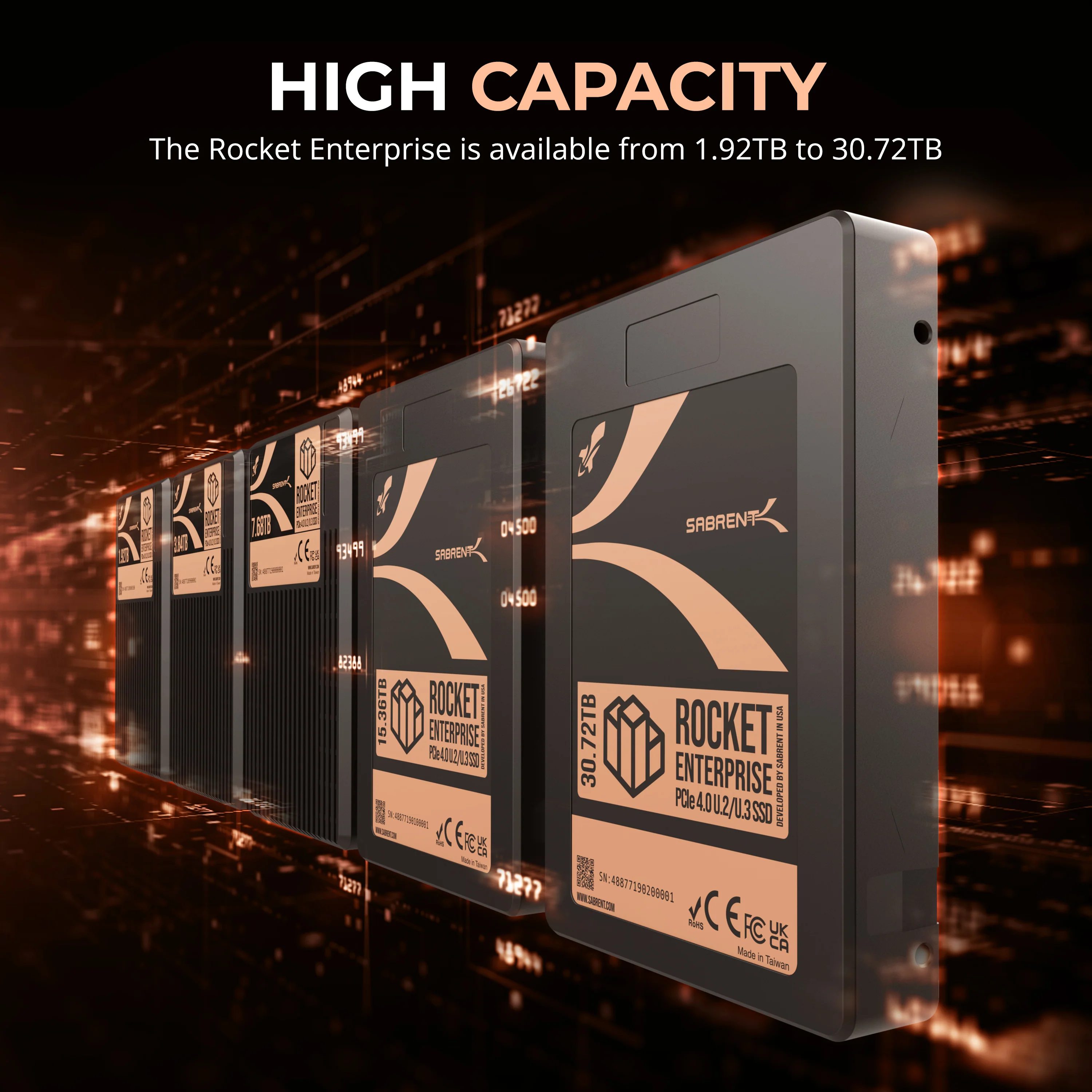 Rocket Enterprise PCIe 4.0 U.2 NVMe SSD - Image 3