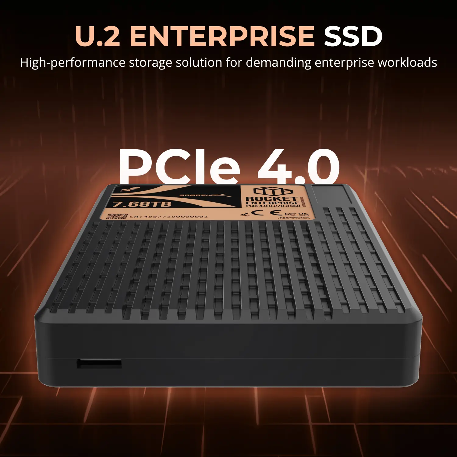 Rocket Enterprise PCIe 4.0 U.2 NVMe SSD - Image 2